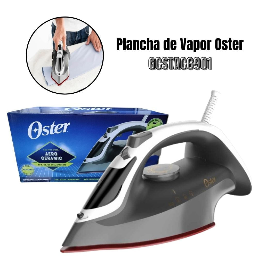 Plancha de Vapor AeroCeramica Oster GCSTAC6901