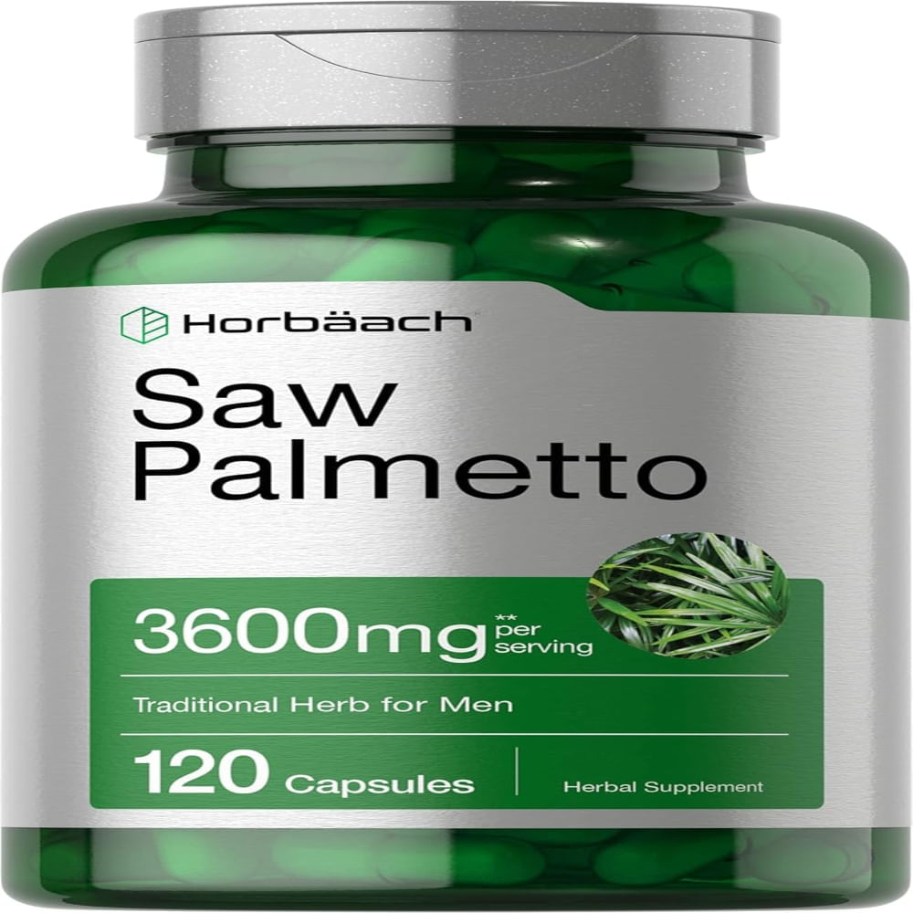 Saw Palmetto 3,600mg 120 Cápsulas Horbaach