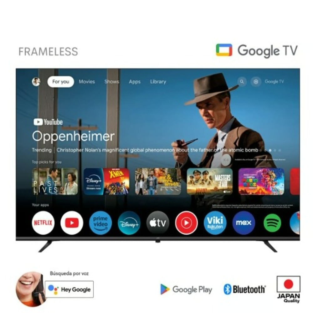 Televisor JVC  43"" Smart Full HD Google Tv LT-43KM348