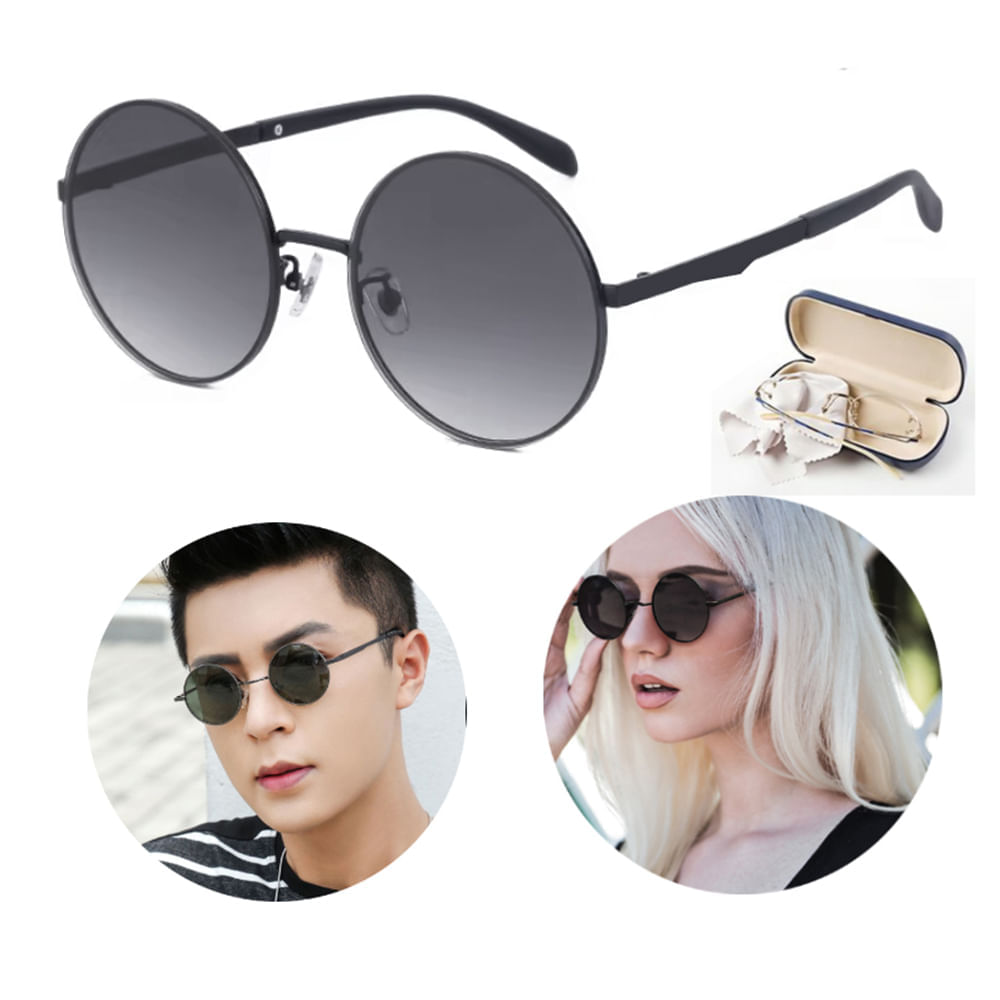 Lentes de Sol Vintage Coreano Lennon Unisex
