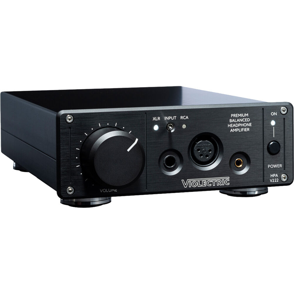 Amplificador de Auriculares Violectric HPA V222: Potente, Versátil y de Bajo Ruido, Hecho en Alemani
