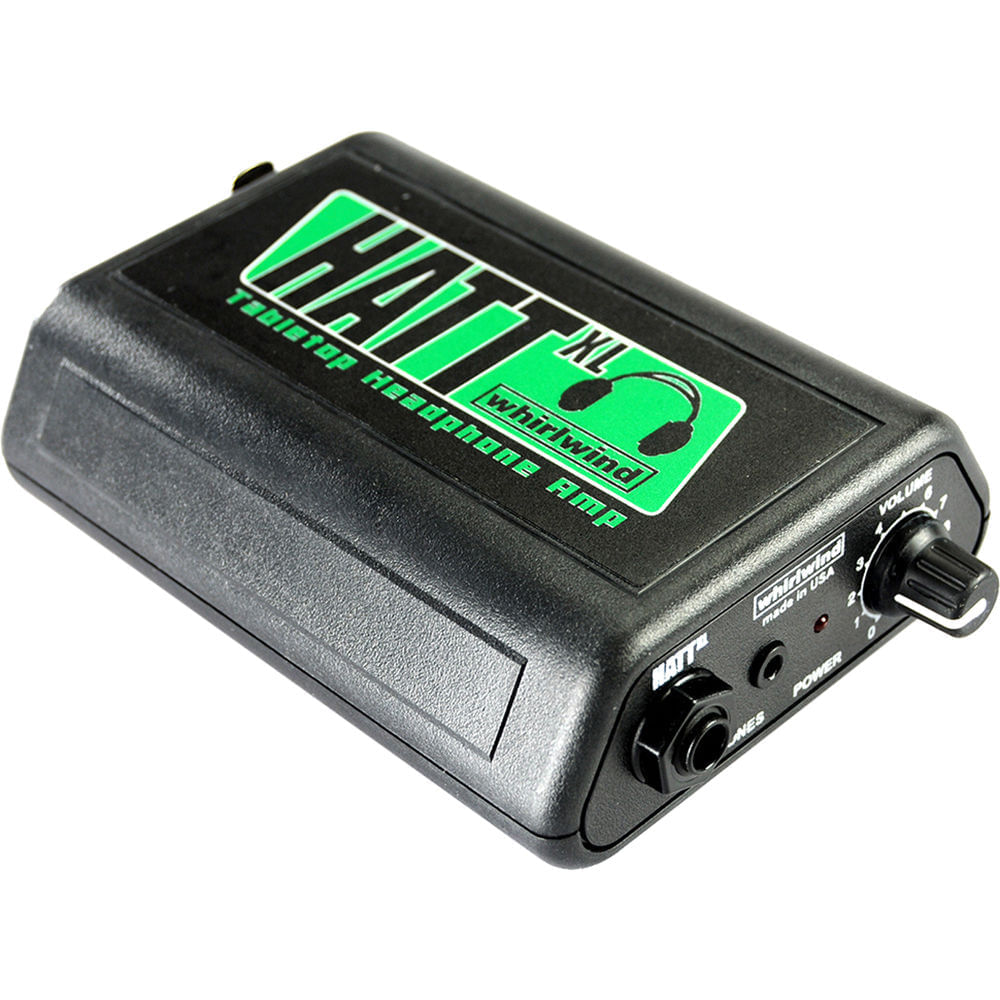 Amplificador de Auriculares Mono Activo HATTXL de Whirlwind para Mesa