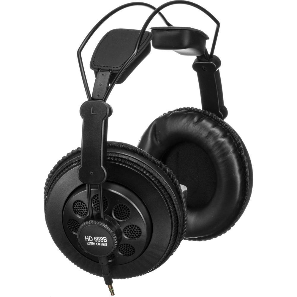 Auriculares de Estudio Semi-Abiertos Superlux HD-668B Profesionales con Controladores Neodimio de 50