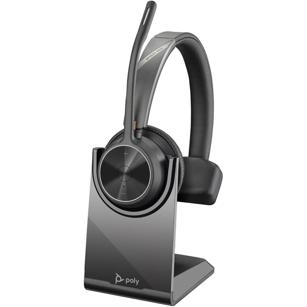 Auricular Mono Bluetooth Poly Voyager 4310 con Dongle USB-C BT700 y Base de Carga - Conectividad USB
