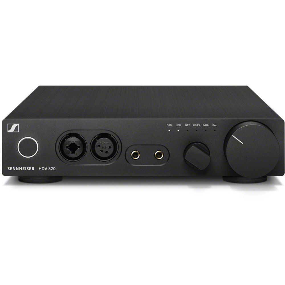 Amplificador Digital de Auriculares Sennheiser HDV 820 con DAC ESS SABRE32, Soporte DSD256 y Entrada