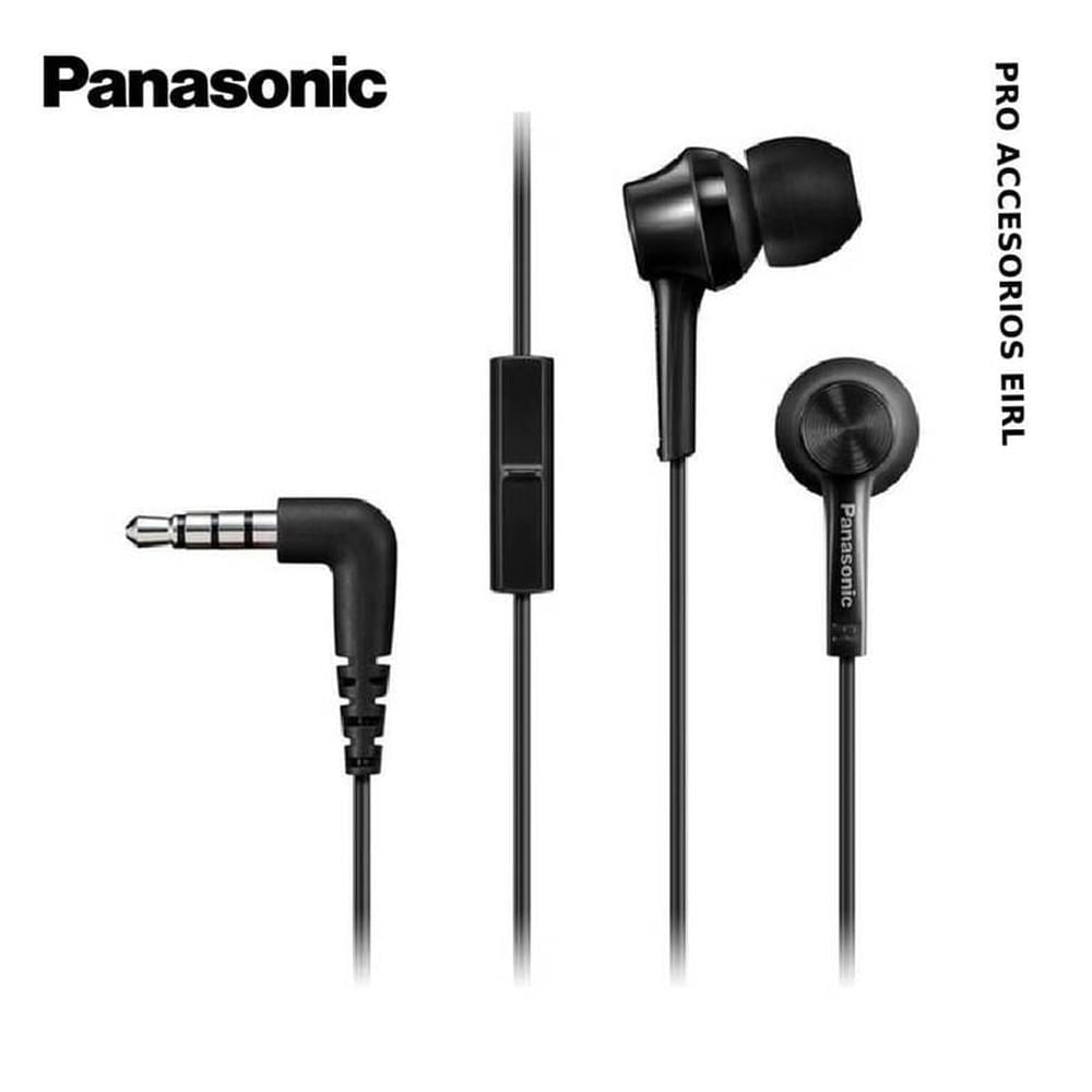 Auriculares Panasonic Comfort Fit TCM115 Comodidad y Calidad Negro