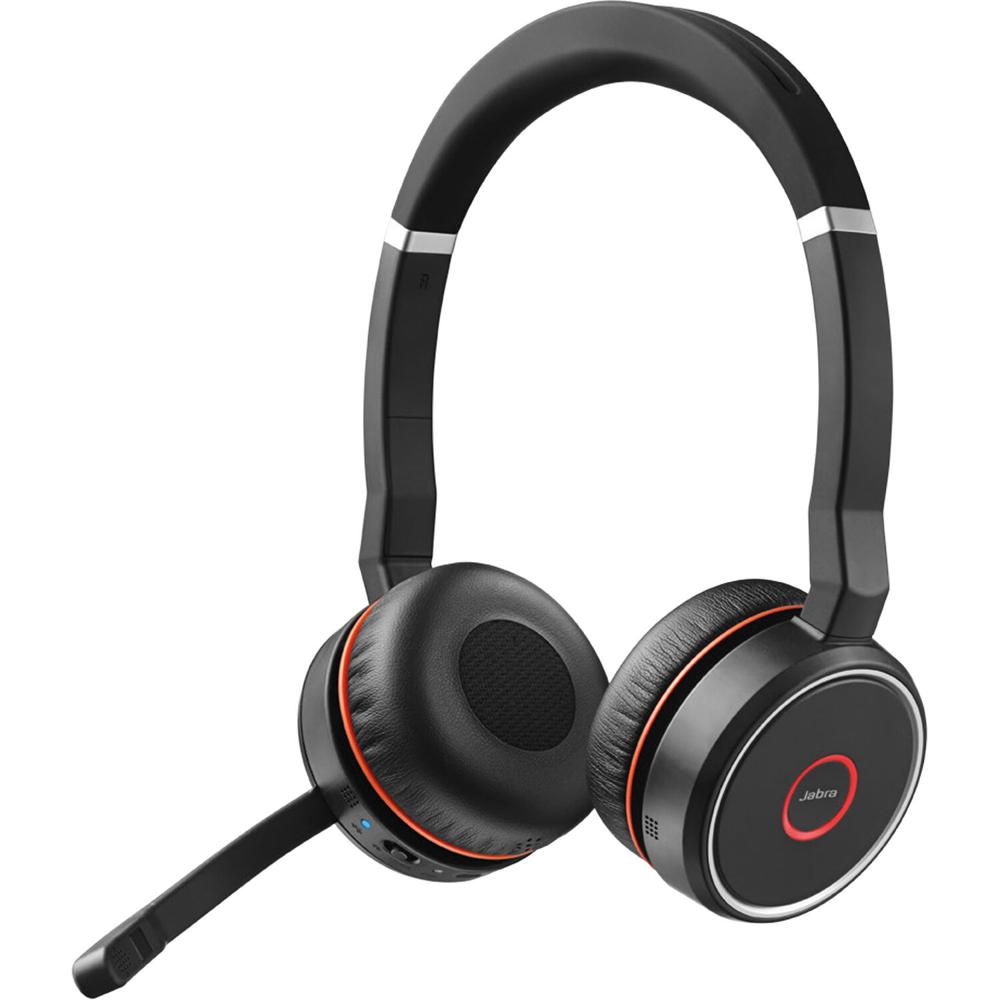 Auriculares Inalámbricos Jabra Evolve 75 SE SME Link 380a UC Estéreo con Cancelación Activa de Ruido