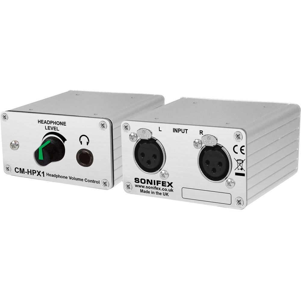 Control de Volumen Pasivo para Auriculares Sonifex CM-HPX1 con Entradas XLR - Amplificador Pasivo, B