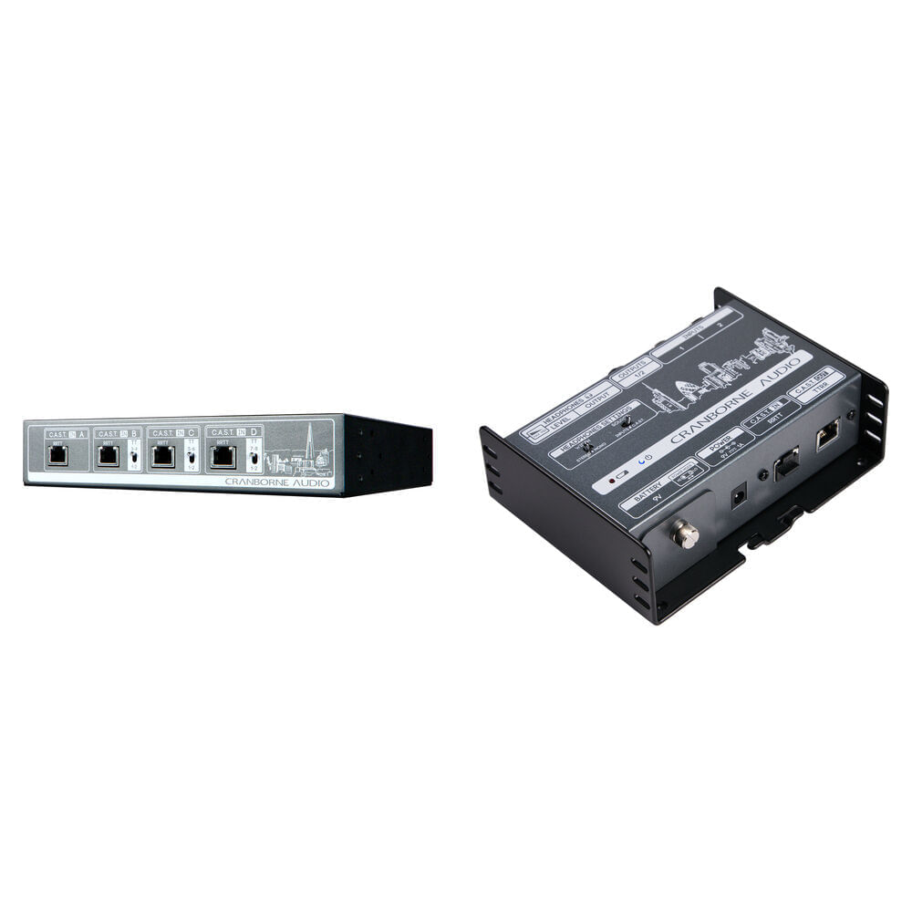 Cranborne Audio N8 C.A.S.T. Hub de Distribución y Kit de Sistema de Audio sobre Cat 5 con Amplificad