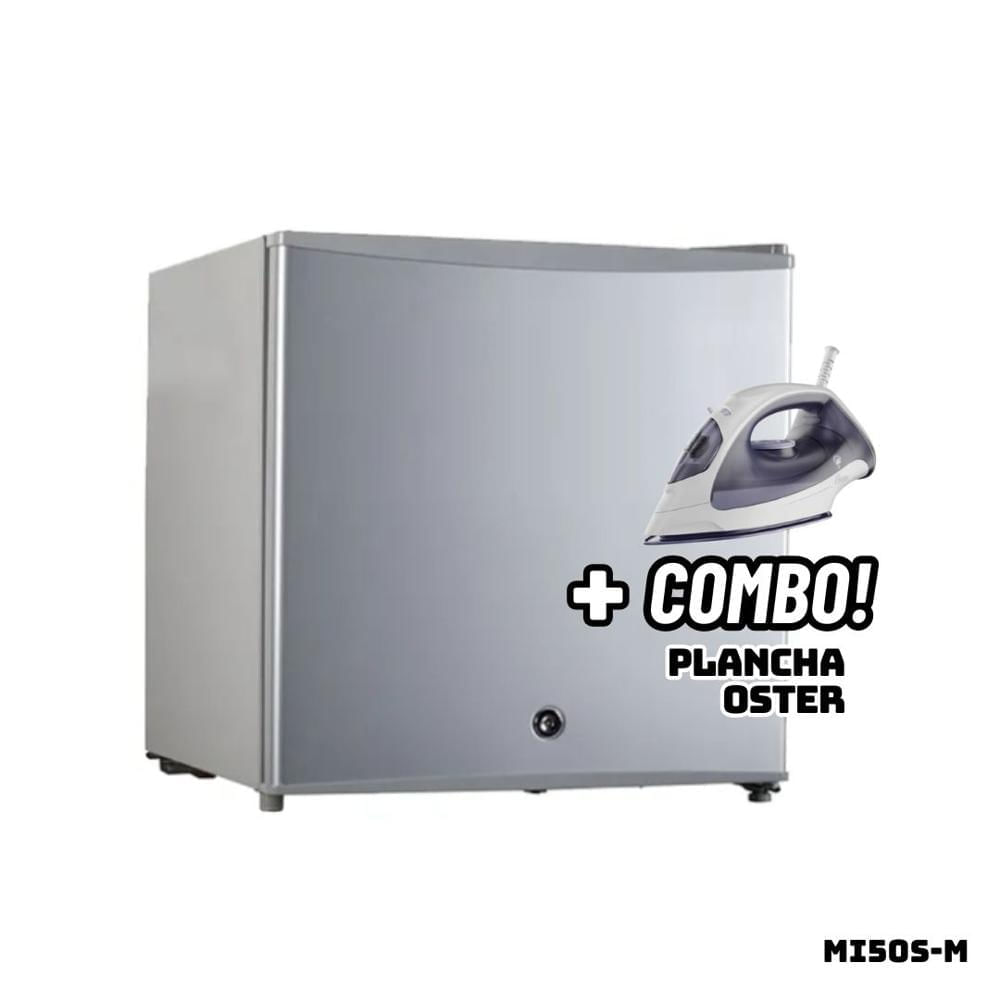 Frigobar BORD 50 L Silver MI50S-M + Plancha OSTER