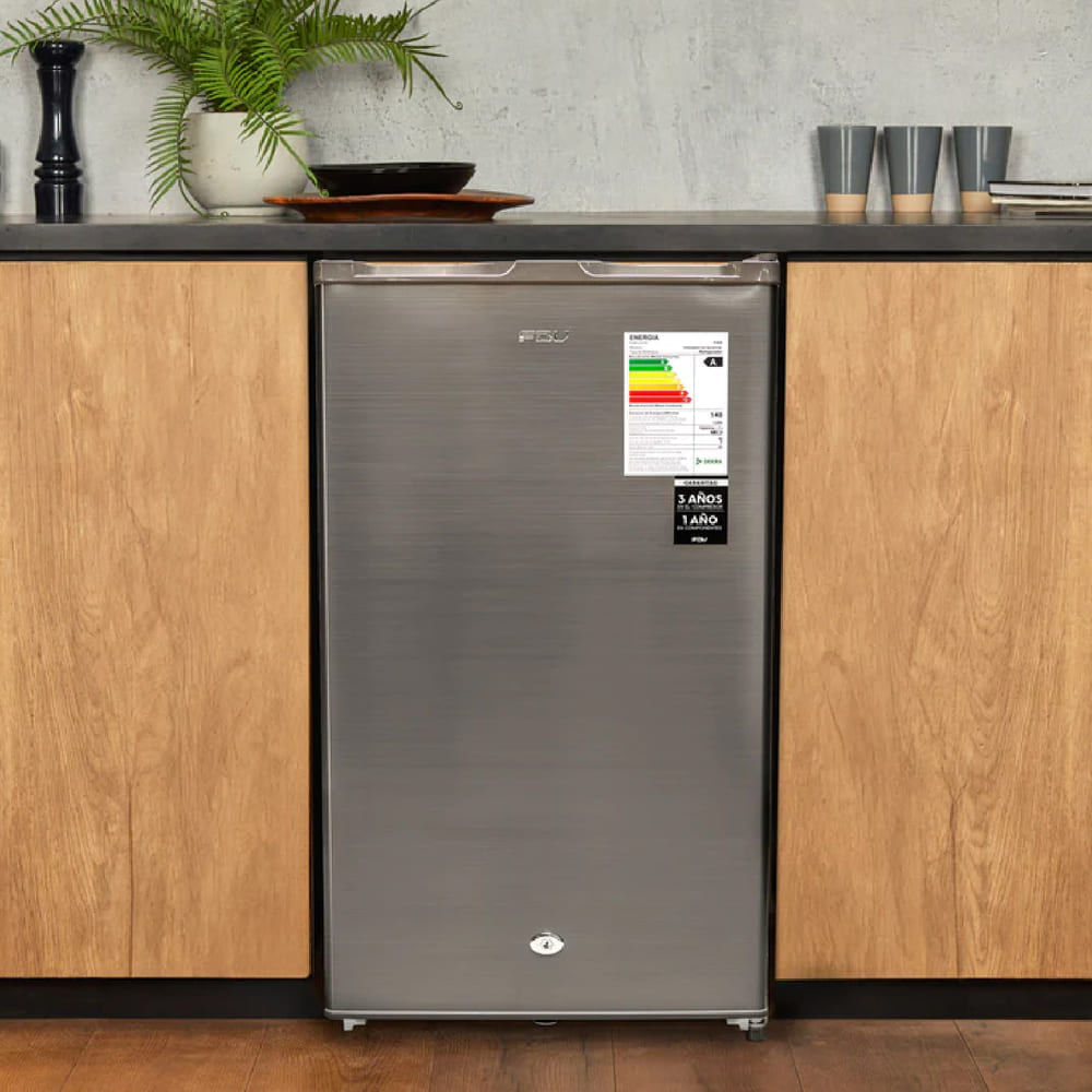 Frigobar FDV90 Silver de Metal FDV