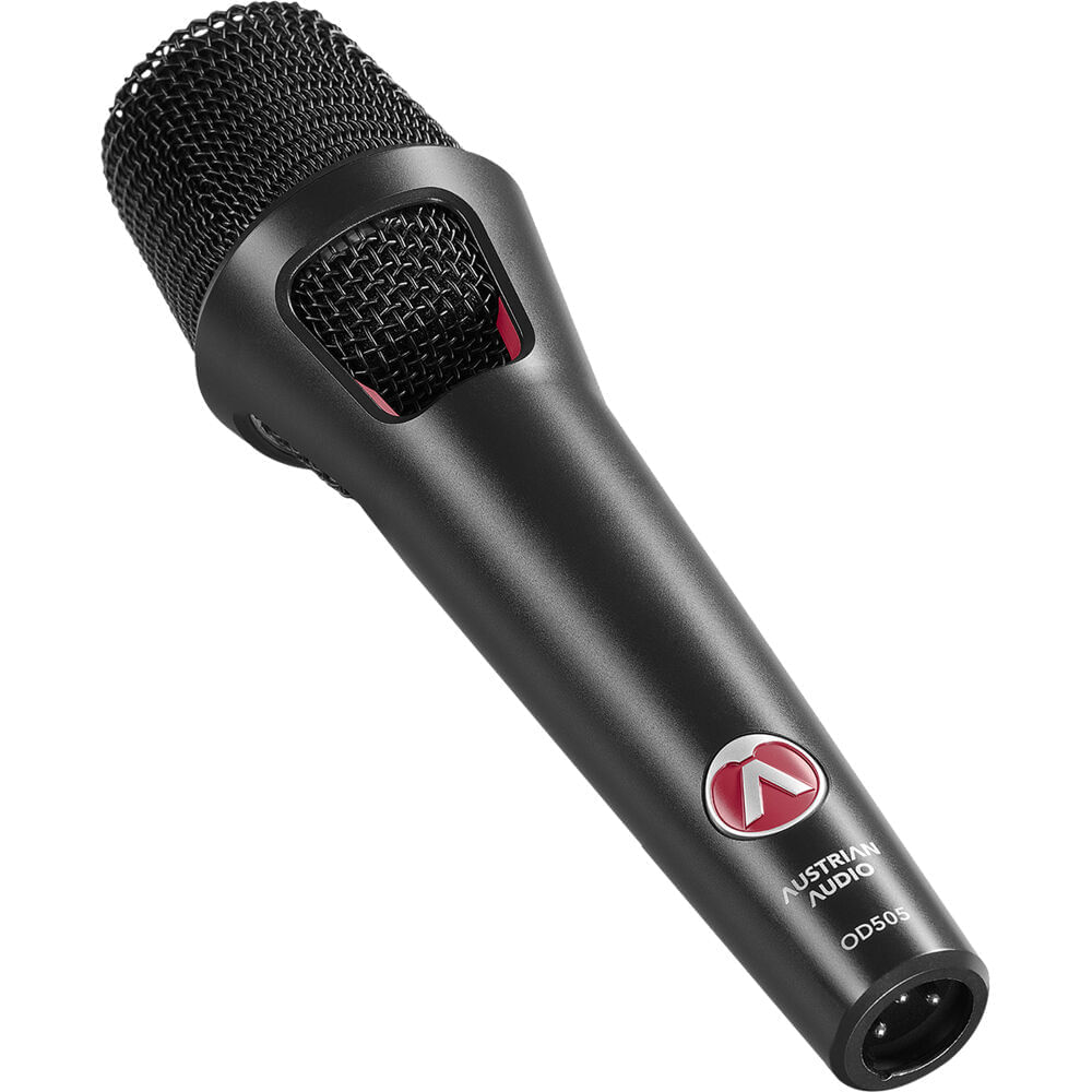 Micrófono Vocal Dinámico Activo Austrian Audio OD505 - Ideal para Uso en Vivo y Podcast/Broadcast, P