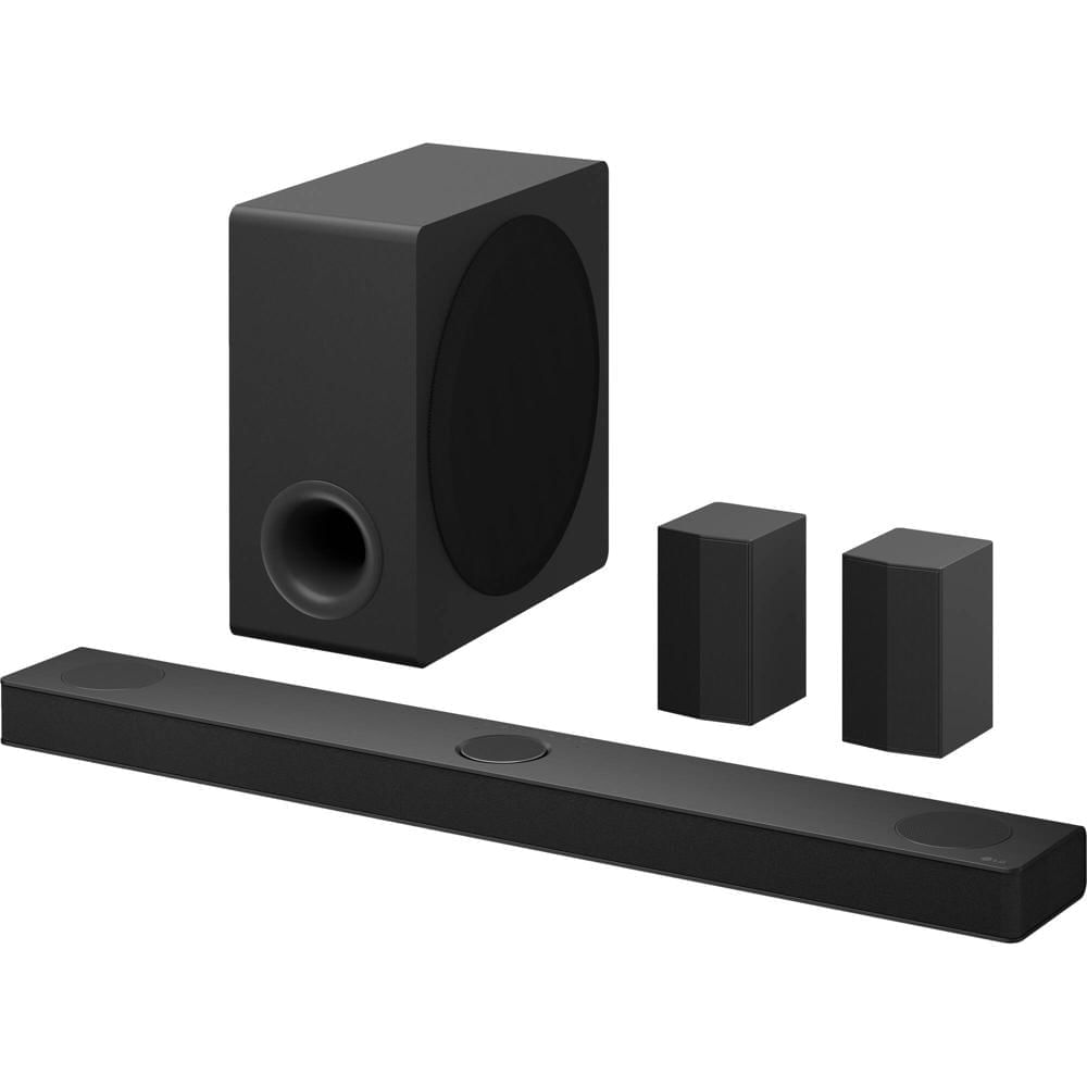 Sistema de Barra de Sonido LG S80TR 580W 5.1.3 Canales Dolby Atmos con Altavoces Traseros Inalámbric