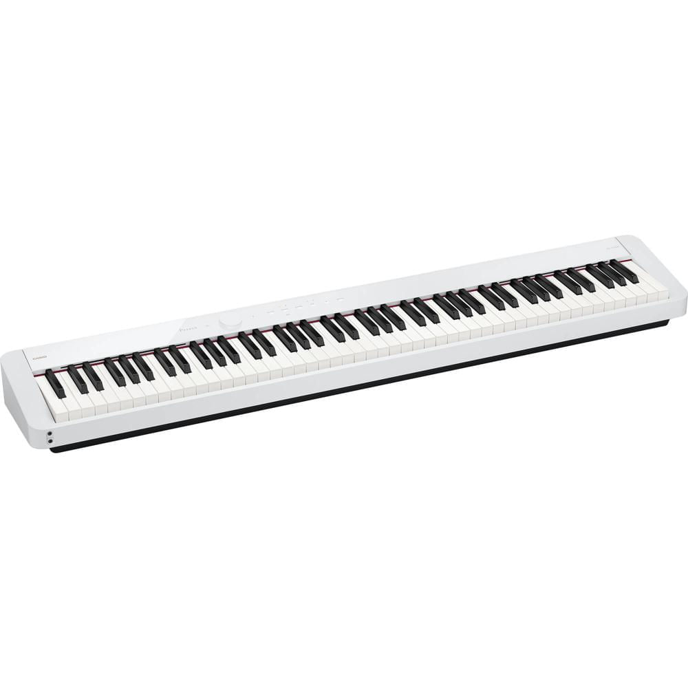 Piano Digital Casio Privia PX-S1100 de 88 Teclas con Altavoces Integrados (Blanco) - Ideal para Prin