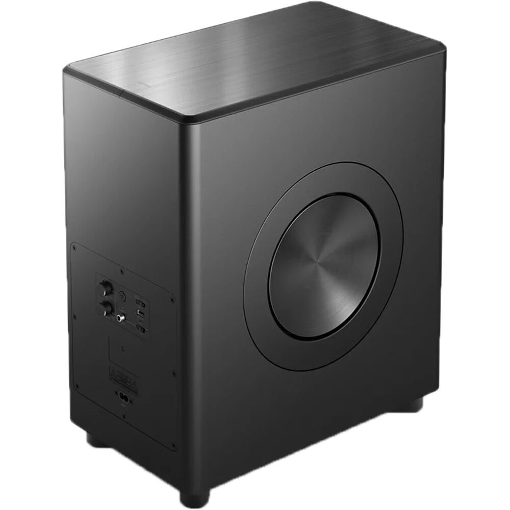 Subwoofer Inalámbrico Philips Fidelio de 8"" y 420W con Control Remoto y Diseño en Cuero Muirhead Ant