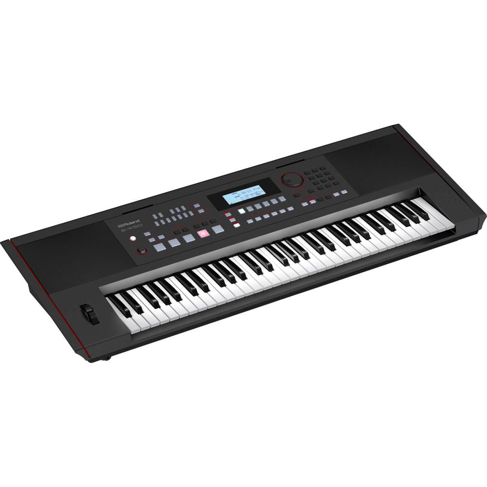Teclado Arranger Roland E-X50 de 61 Teclas Sensibles al Toque para Intérpretes y Compositores