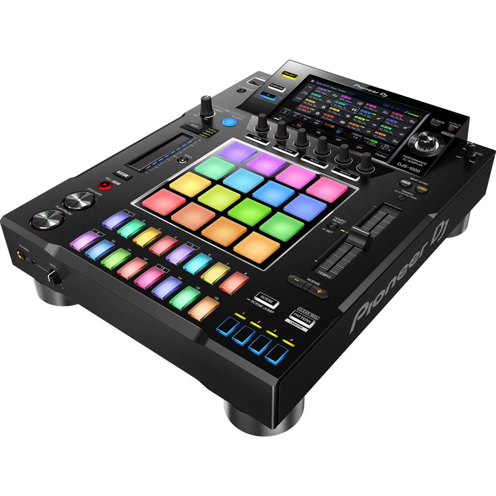 Pioneer DJ DJS-1000 - Muestreador DJ Autónomo (Negro) con Pantalla Táctil de 7"", Secuenciador por Pa