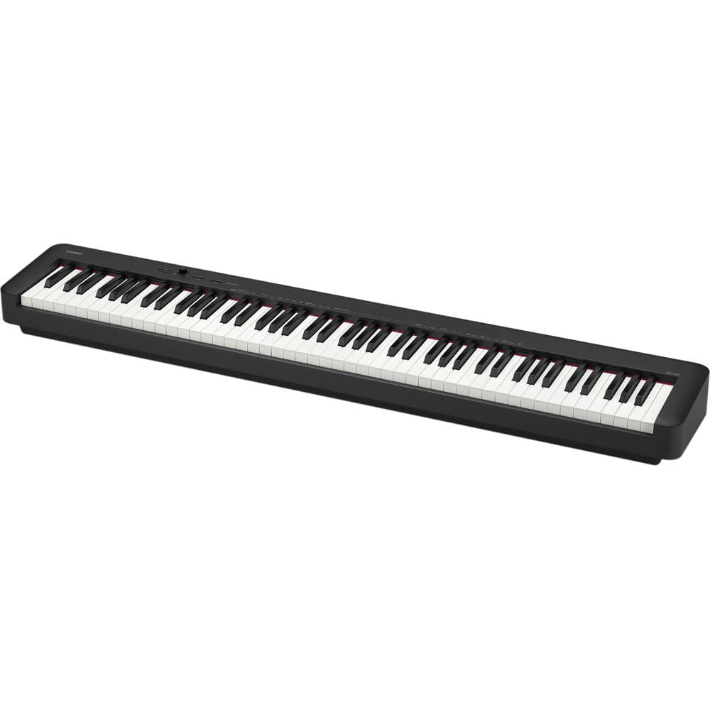 Piano Digital Portátil Casio CDP-S160 de 88 Teclas con Cuerpo Delgado (Negro) - Ideal para Principia