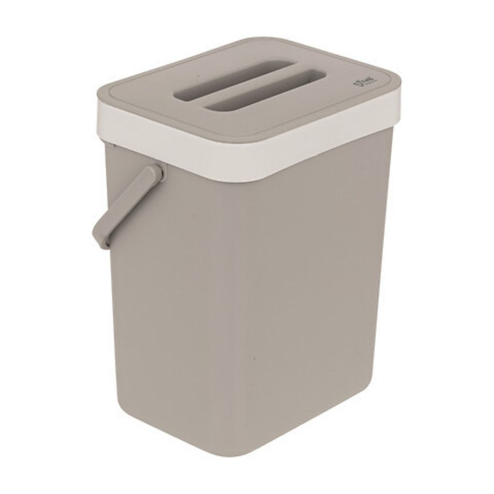 Tacho de Cocina Gabinete Polipropileno 5L Beige