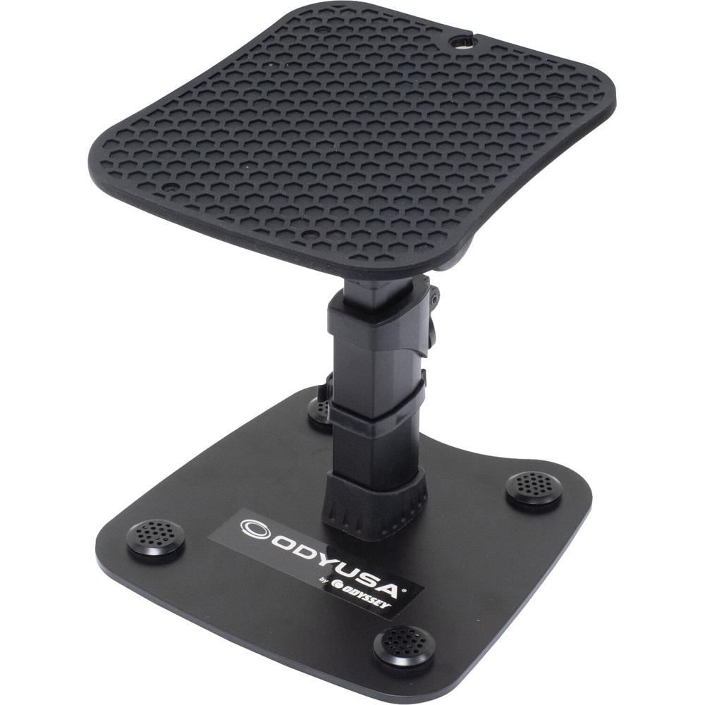 Soportes de Altavoces Ajustables Odyssey con Base Plana (Par) - Ángulo de Inclinación Ajustable 360°