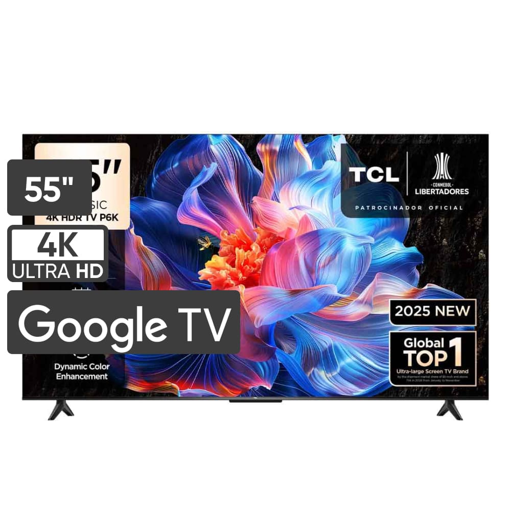 Televisor TCL LED 55"" UHD 4K Smart TV 55P6K