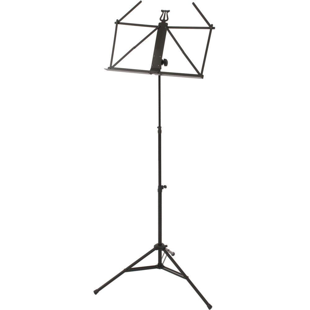 K&M 37850 Atril de Música - Diseño Plegable de 3 Piezas, Ligero y Resistente a la Intemperie, Escrit