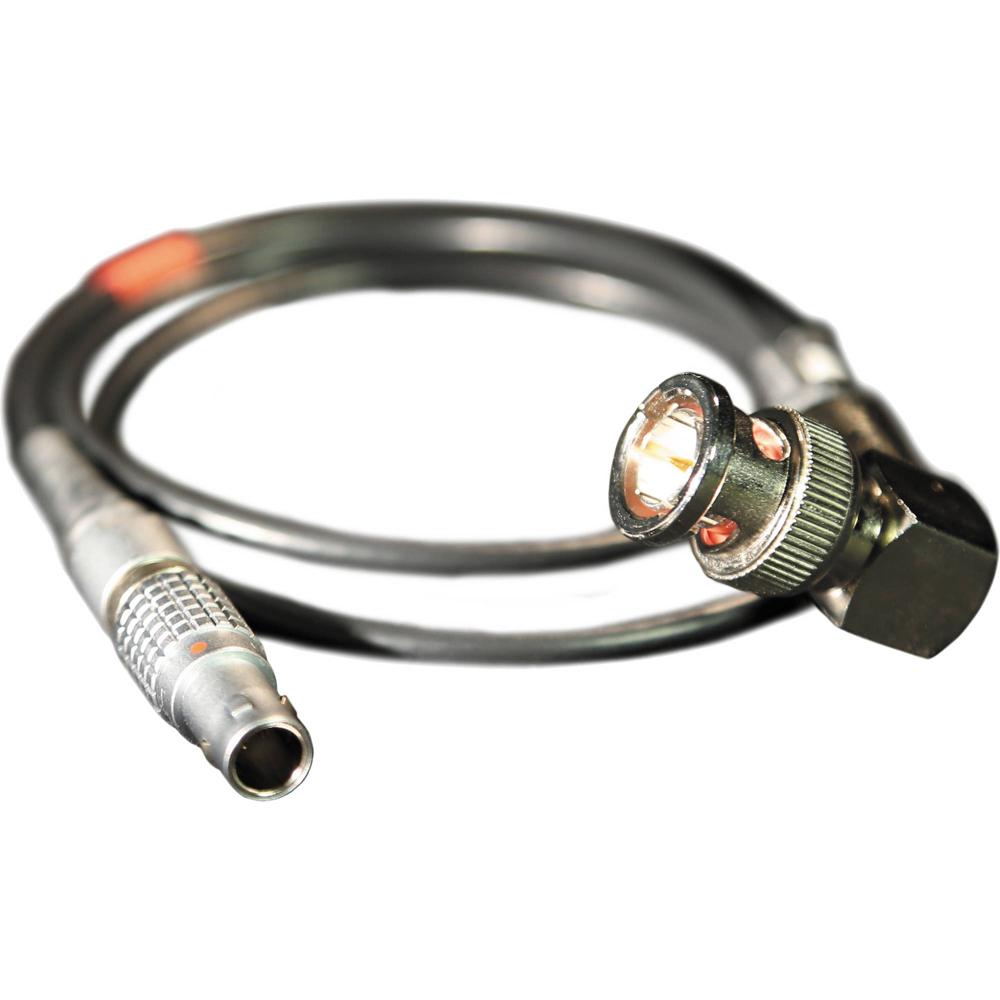 Cable de Salida de Timecode de 24"" 5-Pin LEMO a BNC (RA) para Grabadora de Audio Digital de Alta Res