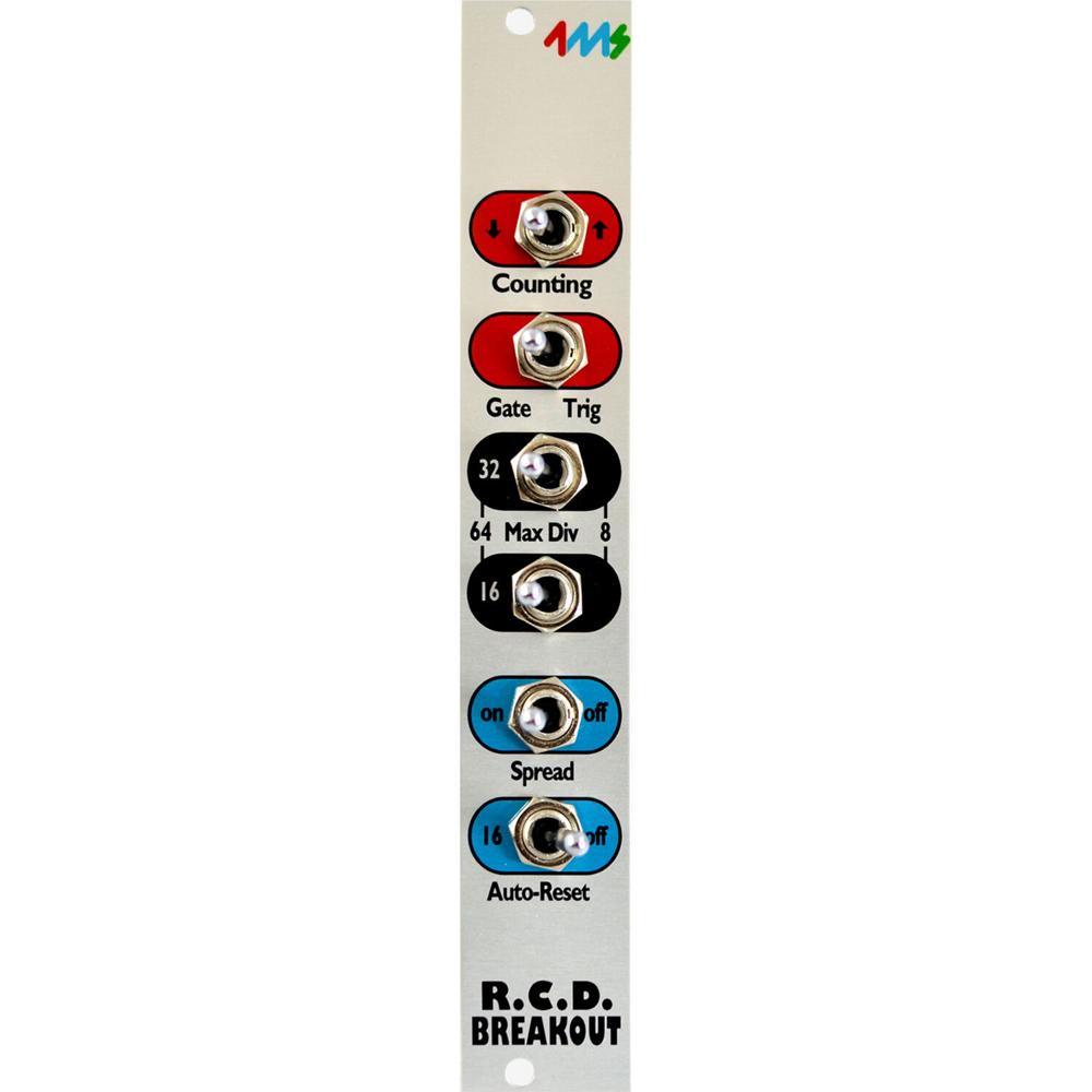 Módulo Eurorack 4ms Rotating Clock Divider Breakout (4 HP) - Añade Funciones, Configuración de Divis