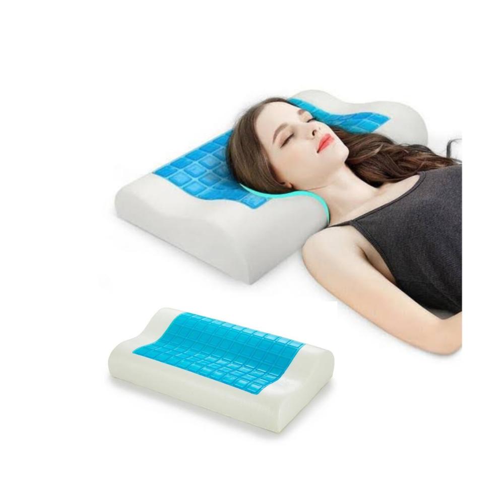 Almohada Ortopedica Viscoelastica Curvatura Con Gel
