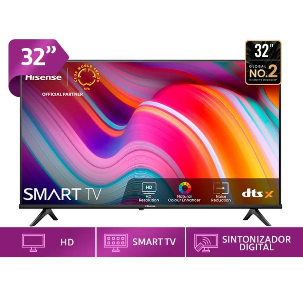 TV Hisense LED 32"" HD Smart TV 32A4K