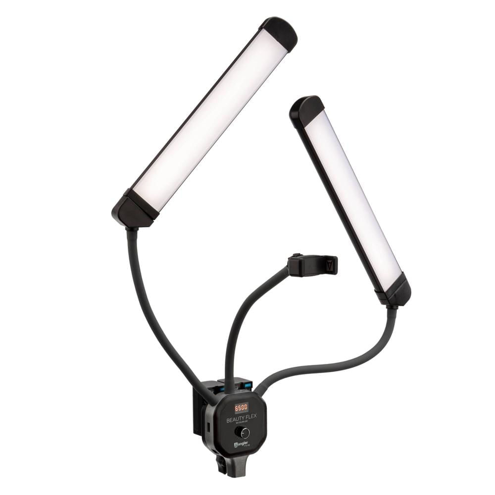 Angler Beauty Flex Twin Stick 11"" LED Bi-Color con Control Remoto Inalámbrico y Soporte para Smartph