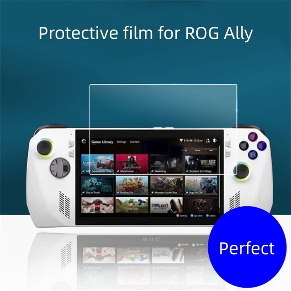 Protector Pantalla Mica Vidrio Templado Para Asus Rog Ally 2023