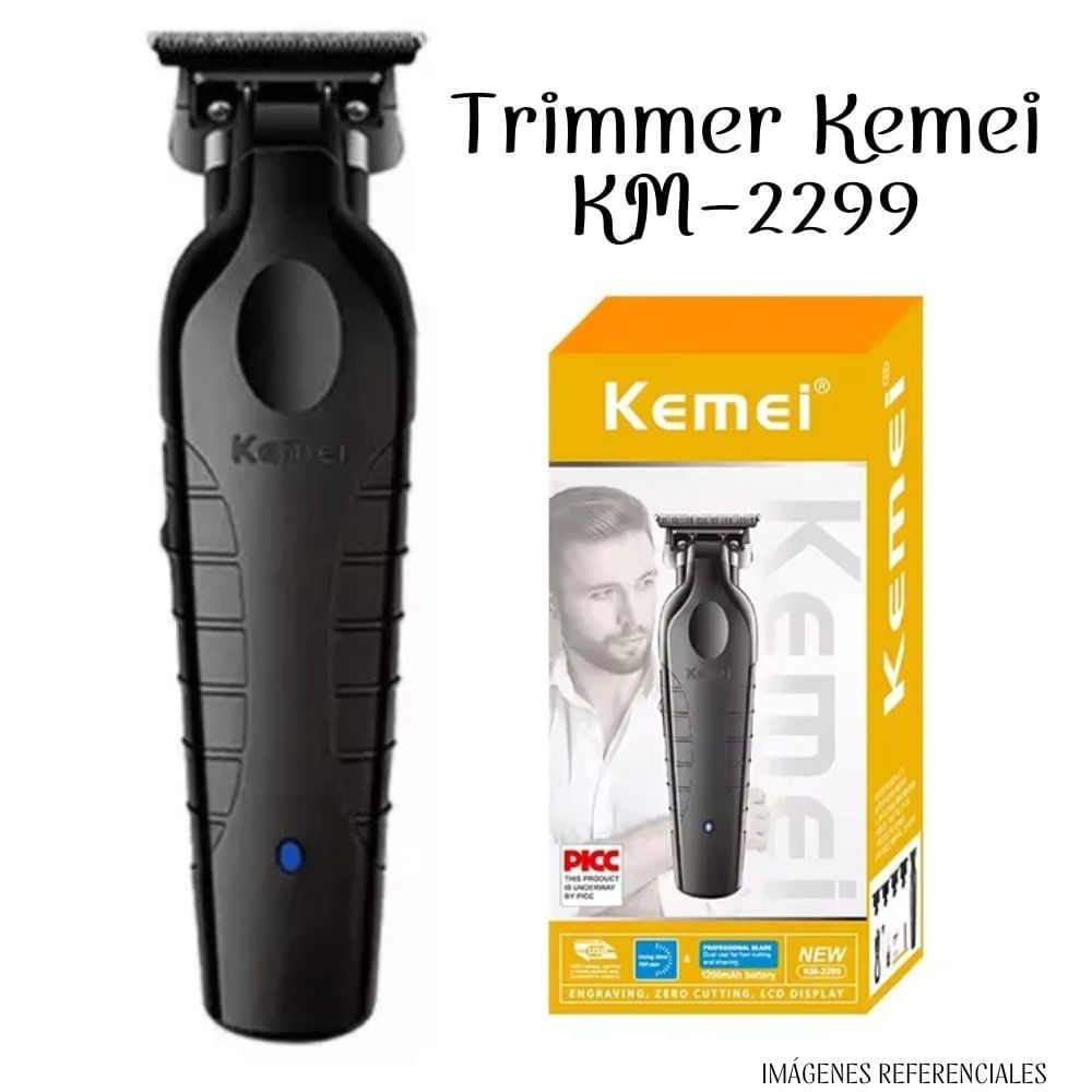 Trimmer Kemei Recargable KM 2299.