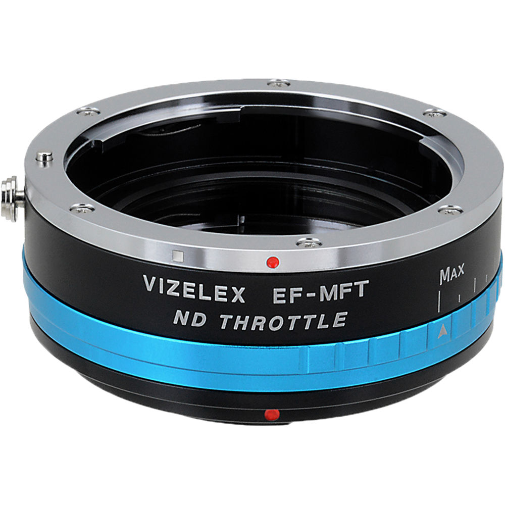 Adaptador de Montura FotodioX Vizelex ND Throttle para Lentes Olympus OM a Cámaras Micro Cuatro Terc