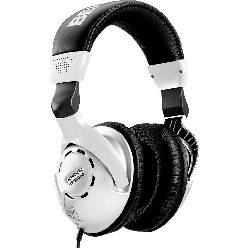 Auriculares de Estudio Cerrados Behringer HPS3000 para Músicos y Productores - Diseño Over-Ear, Cont