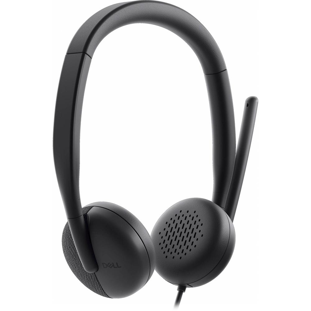 Auriculares Dell con Cable: Micrófono Cancelador de Ruido, Certificados para Zoom y Microsoft Teams,