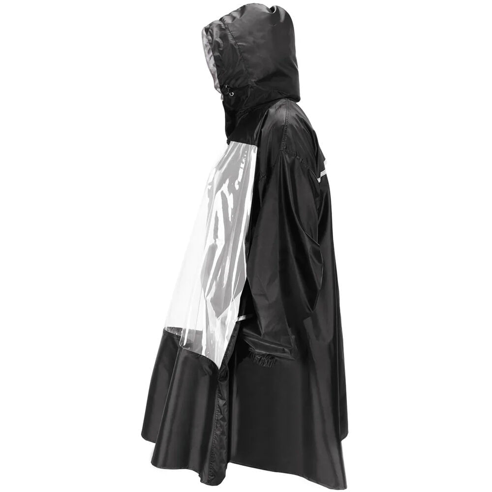 Poncho Impermeable Proaim Rainwear para Grabación de Sonido y Video con Ventana Transparente y Espac