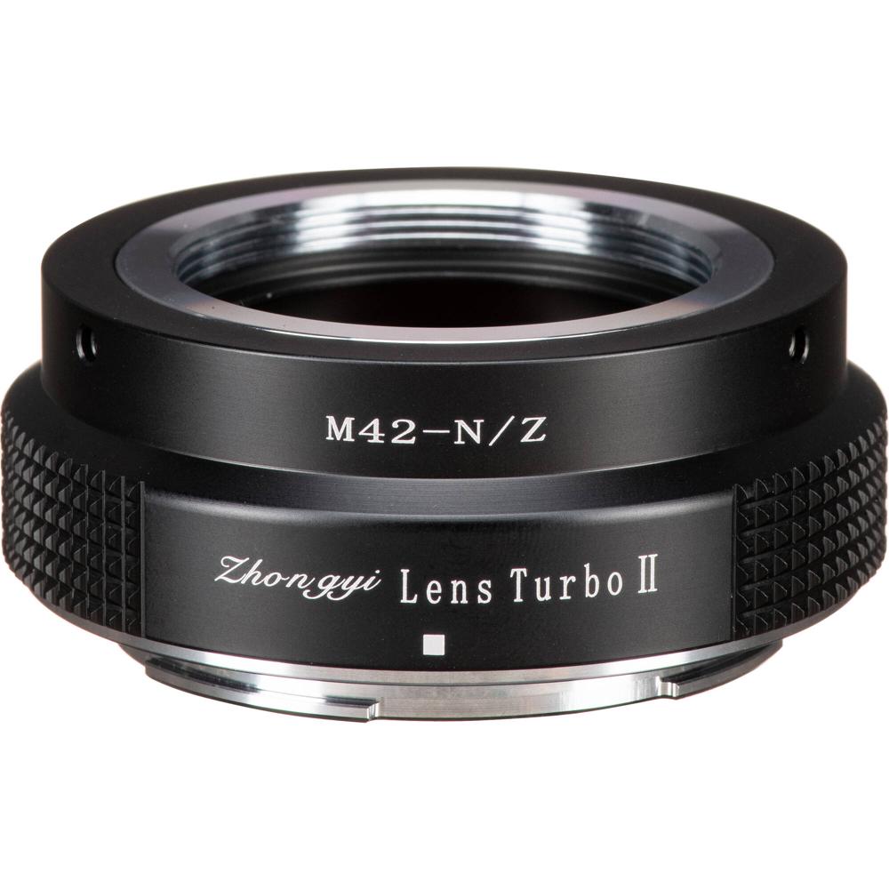 Adaptador Mitakon Zhongyi Turbo Mark II para Lentes M42 a Cámaras Nikon Z - Optimizado para APS-C, C