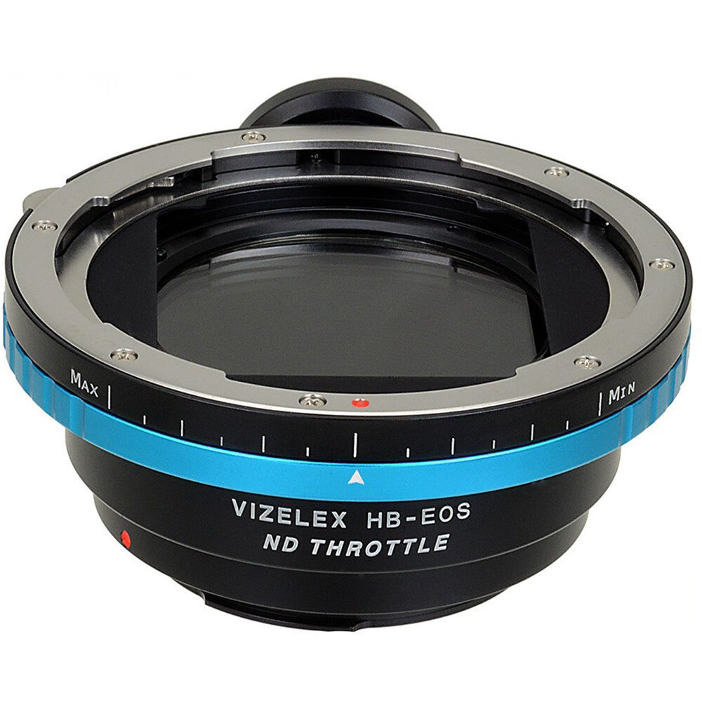 Adaptador de Montura FotodioX Vizelex ND Throttle para Lentes V-Mount de Hasselblad a Cámaras con Mo