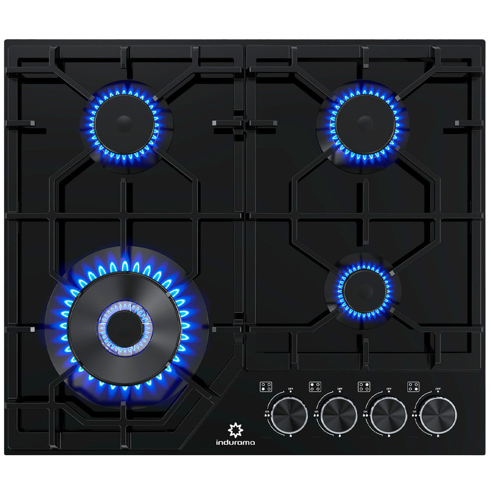 Cocina Empotrable 4 Hornillas Indurama EGASI 604CGNE