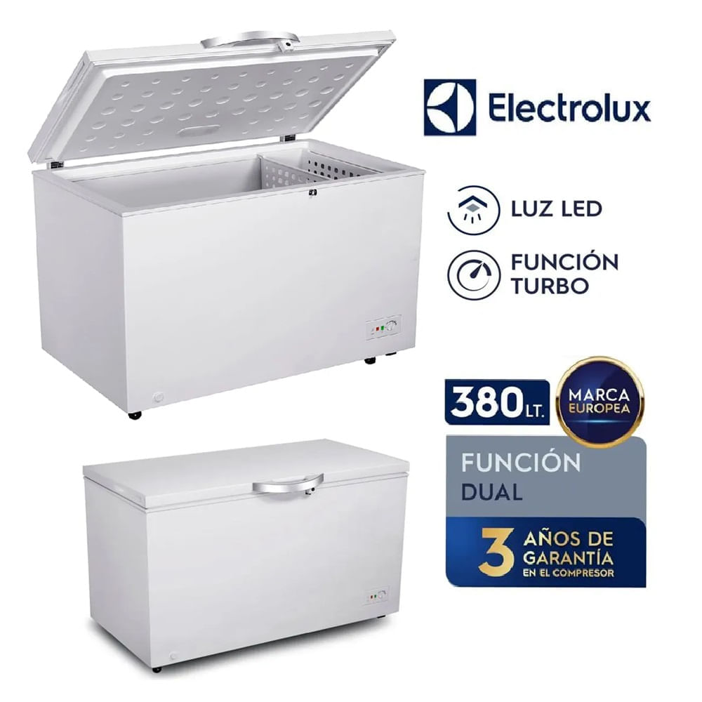 Congeladora Electrolux Cycle Defrost 380 Litros EFCC38C2HQW