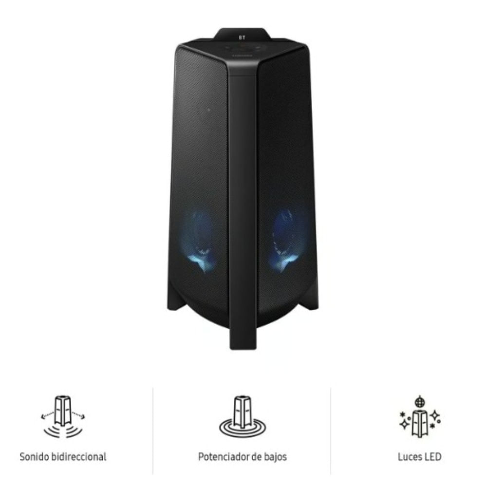 Torre de sonido Samsung Bluetooth 500W MX-T50PE