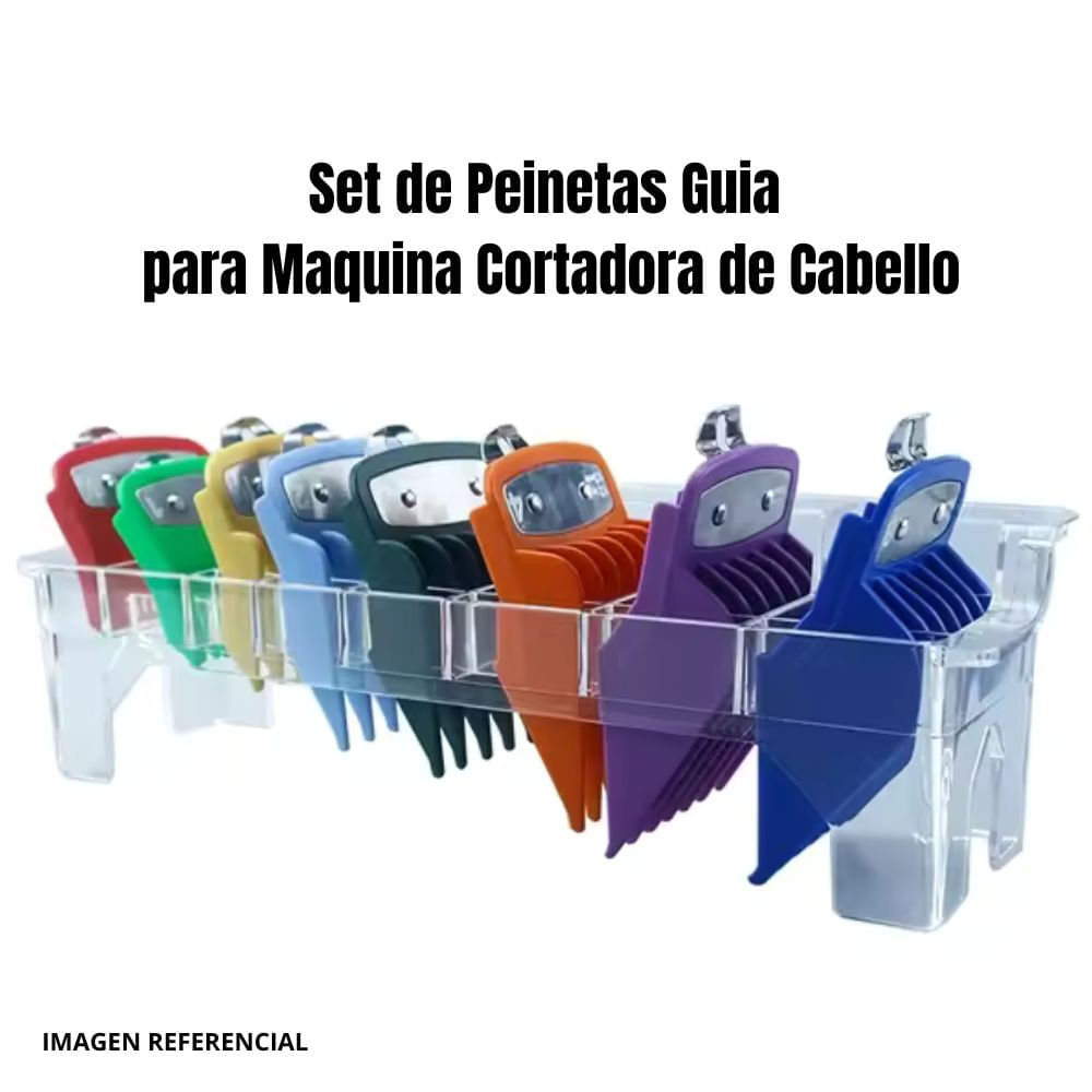 Peinetas Guías Para Maquina de Cortar Cabello