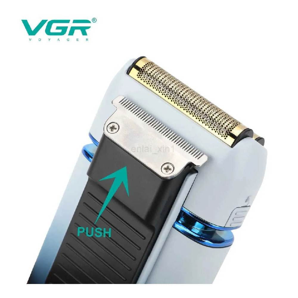 Afeitadora VGR profesional Azul