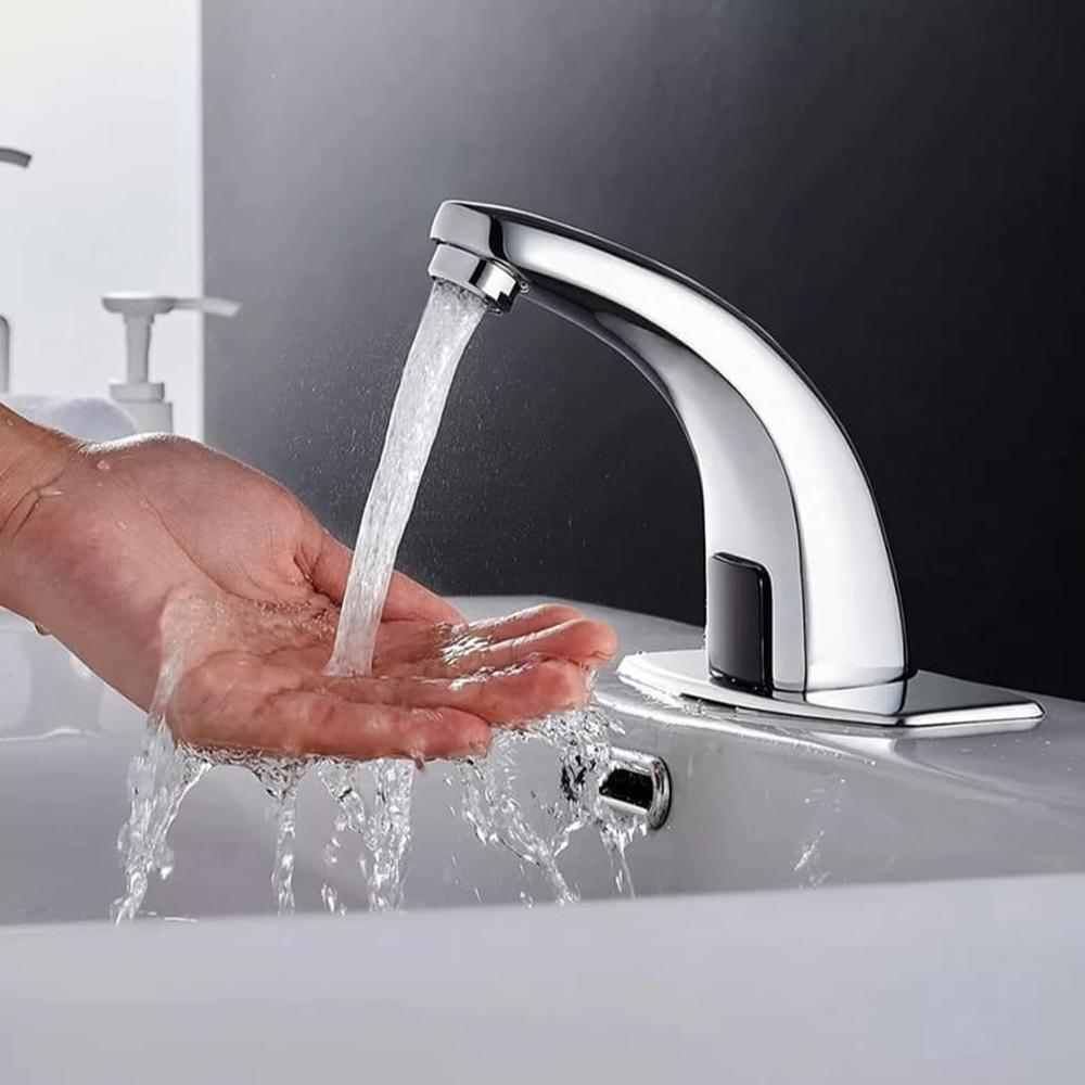 Grifo Caño con Sensor Automático Baño Moderno