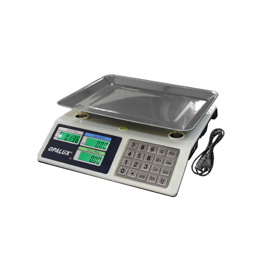 Balanza Digital Recargable 40Kg OP-982S OPALUX