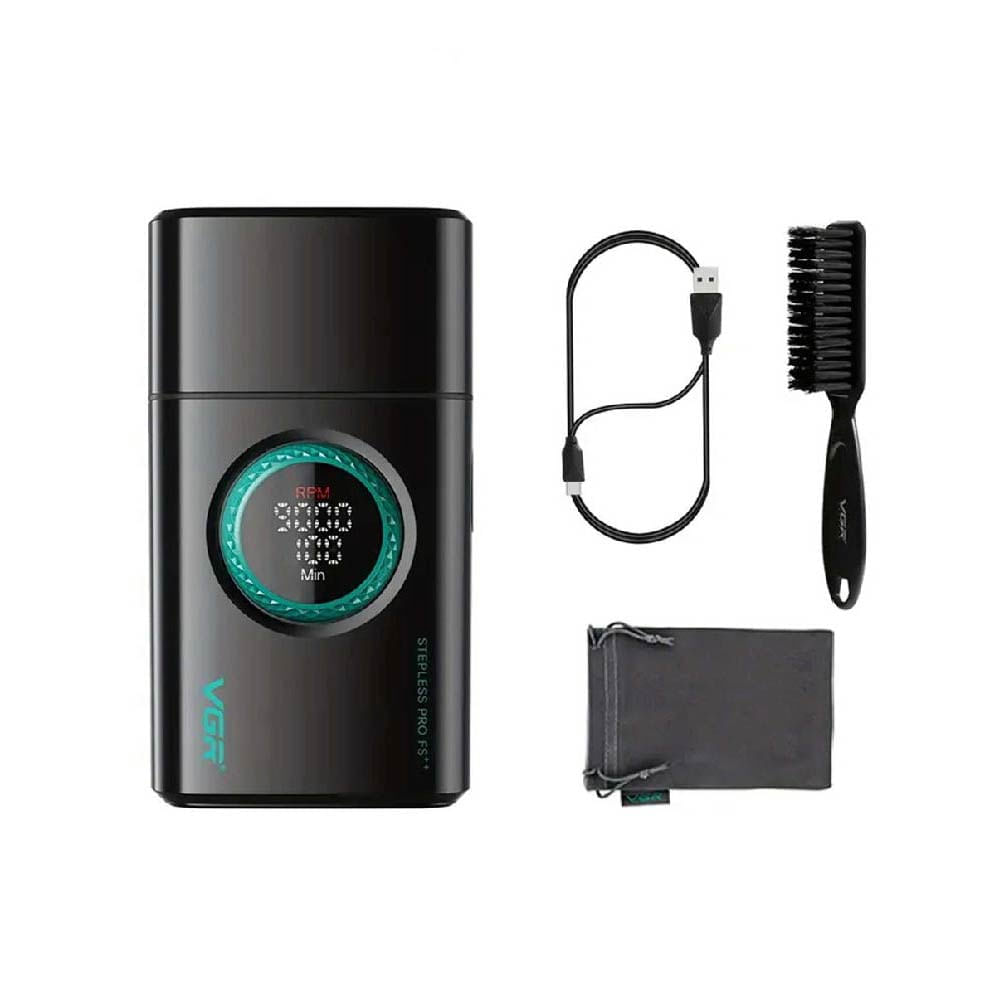 Afeitadora VGR profesional Negro