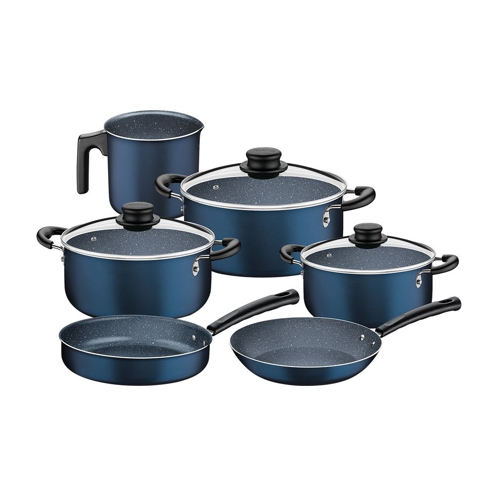 Juego Ollas Max Azul 9 Piezas