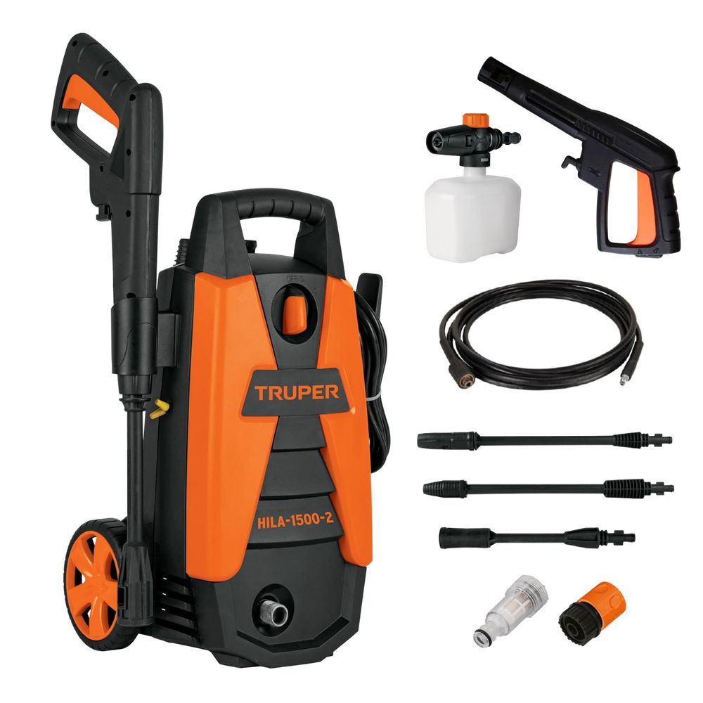 Hidrolavadora Eléctrica 1500 PSI 1400W Truper