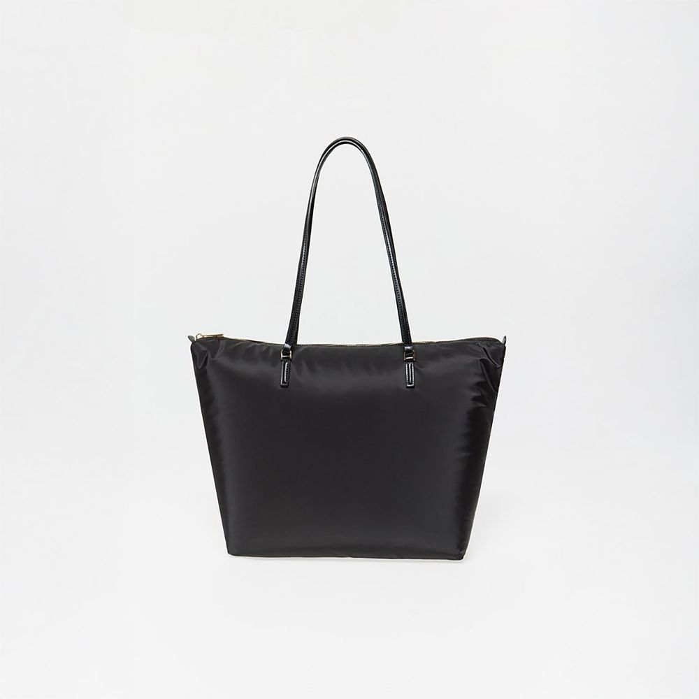 Cartera Shopper Sfera Mujer Nylon Negro